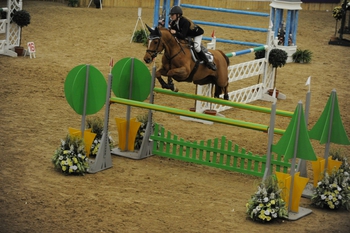 West Yorkshire Young Showjumper Jessica Hewitt claims the Blue Chip Dynamic B and C Title as her own